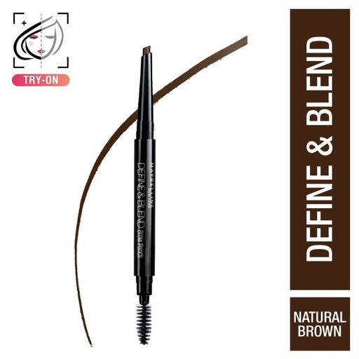 Maybelline New York Define & Blend Brow Pencil - Natural Brown(0.16g)