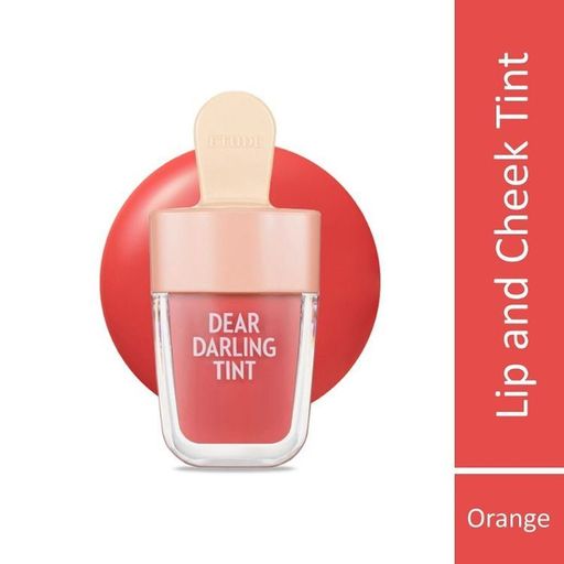 ETUDE HOUSE Dear Darling Water Gel Tint Lipstick - OR205(4.5gm)
