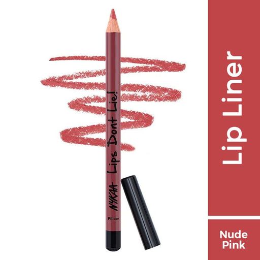 Nykaa Lips Don't Lie! Waterproof Line & Fill Lip Liner - Pillow Fight 02(1.14g)
