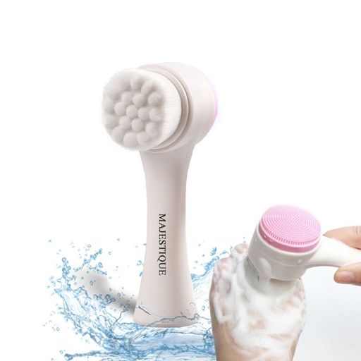 Majestique Dual Side Facial Deep Pore Cleansing face Brush(1pc)