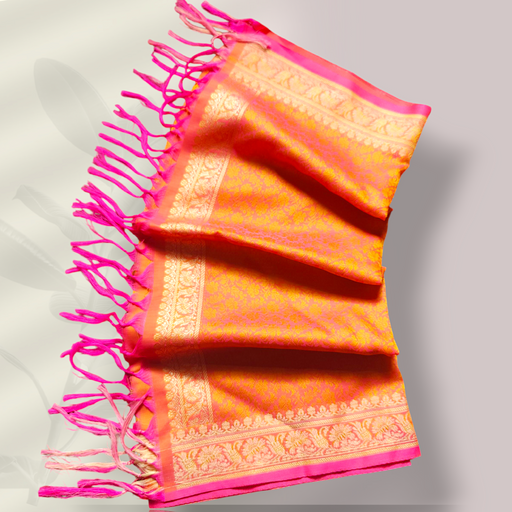 Royal Gold Banarasi Dupatta for Festive Glamour