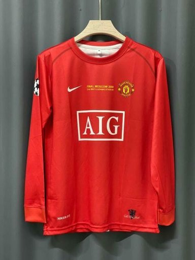 Ronaldo full sleeves Manchester United 2008 jersey ❤️ | Embroidery quality ✨