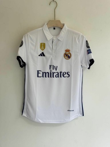Real madrid Ronaldo 2015/16 half sleeves jersey 💙 | Embroidery quality ✨