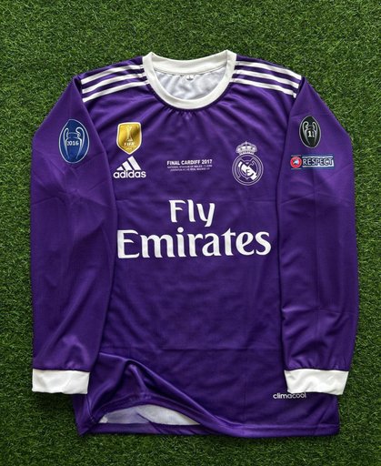 Real madrid Ronaldo 2016/17 purple jersey 💜 | Embroidery quality ✨