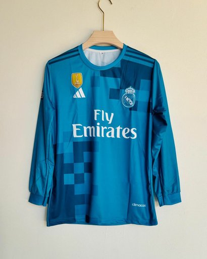 Real madrid Ronaldo 2016/17 blue jersey 💙 | Embroidery quality ✨