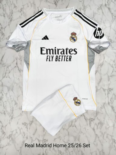 Real madrid 2025/26 kit ❤️ | Embroidery quality ✨