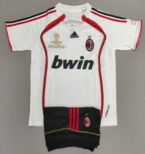Ac milan Retro kit ❤️ | Embroidery quality ✨