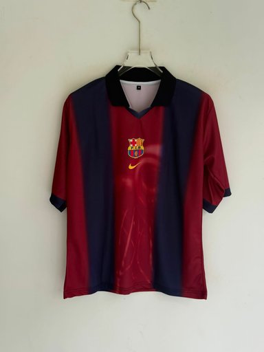 Barcelona travis scott fan version jersey ❤️ | Embroidery quality ✨