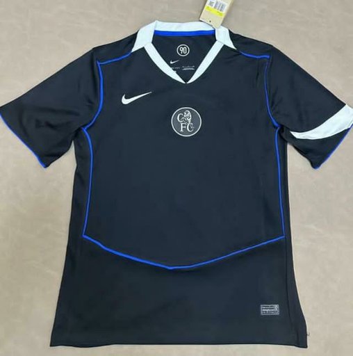 Chelsea 2025/26 Third black jersey ❄️ | Embroidery quality ✨
