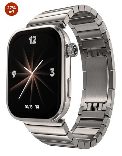 Noise Pro 6 Max Smart Watch Endless AI Watch Faces 
