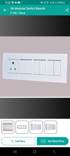 5A modular switch board