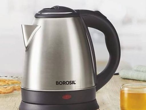 BOROSIL Electric Kettle, 1.5L Electric Kettle  (1.5 L, Silver)