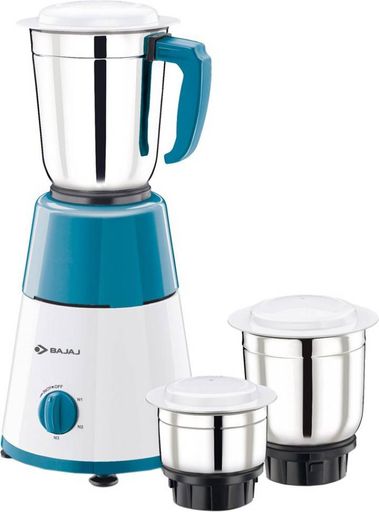 Bajaj GX15 500 Watts Mixer Grinder with Multi-functional Blade System