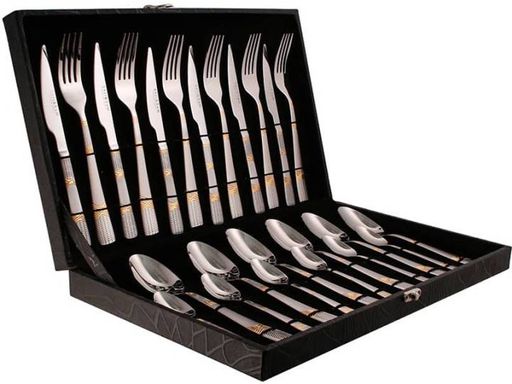 Shri & Sam Stainless Steel Cutlery Set  (Pack of 24)