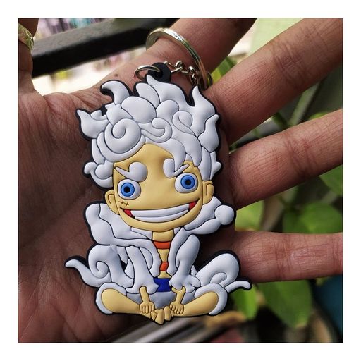 Luffy Gear 5 Keychain