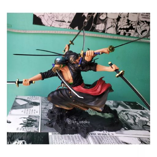 Roronoa Zoro Asura form 9 sword style 