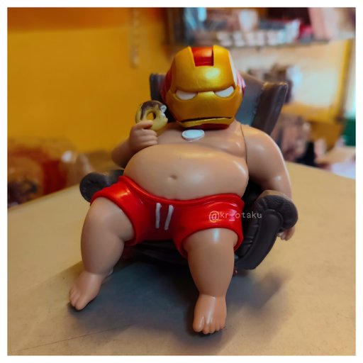 FAT IRONMAN IN CHAIR 