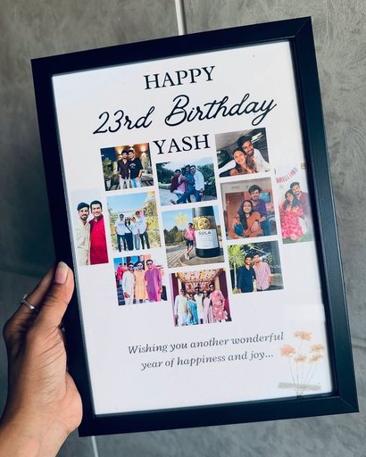 Specified Birthday Frame