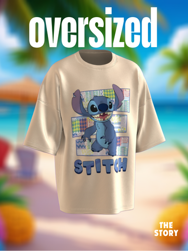 stitch unisex Oversized tshirt 