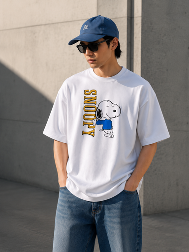 Snoopy white oversized tshirt