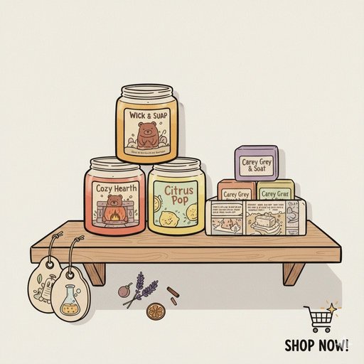 HomeMade Candles & Soaps