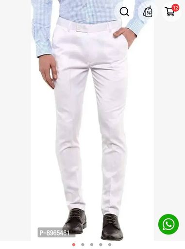 WHITE PSD Pant for Railway Employee's 