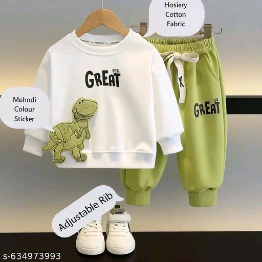 modern trendy boys and girls top 6-7 year