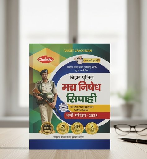 Chakshu Bihar Poolice Prohibition Constable (Madh Nishedh Sipahi) Bharti Pariksha Practise Sets Book With Solved Papers For 2025