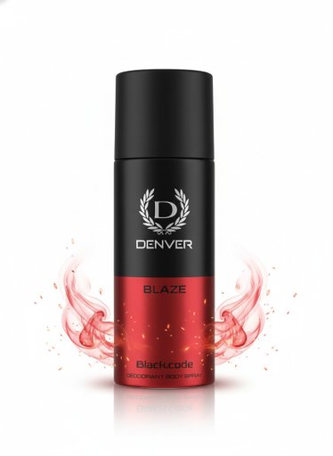 Denver Blaze Body Spray for Men – Premium Black Code Series
