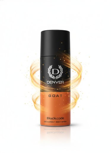 Denver Black Code GOAT Deodorant Body Spray – Long-Lasting Premium Fragrance (150ml)