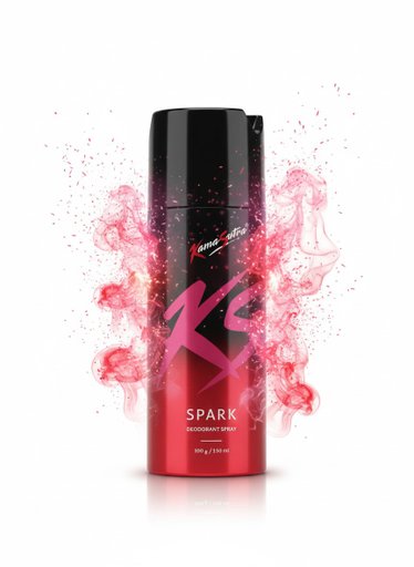 KamaSutra KS Spark Deodorant Spray – Long-Lasting Bold Fragrance (150ml)