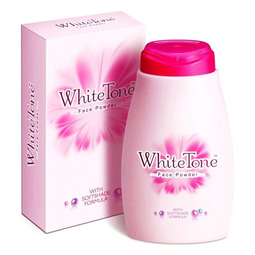 White Tone Face Powder ( With Softshade Formula ) 50g