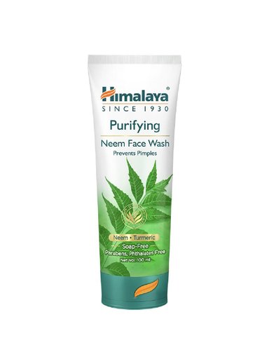 Himalaya Purifying Neem Face Wash | Clinically Proven | Clears Pimples & Prevents Breakouts | Goodness of Neem 50ml