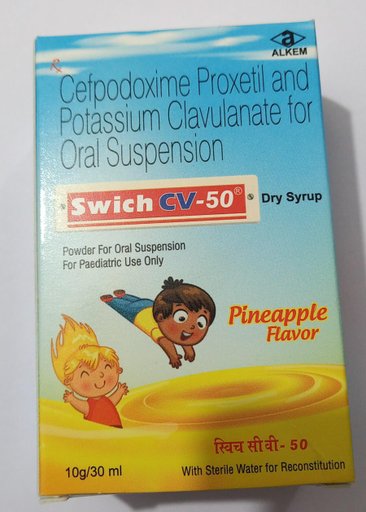 Swich CV-50 Dry Syrup 