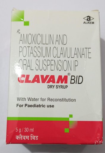 CLAVAM BID DRY SYRUP 30ml