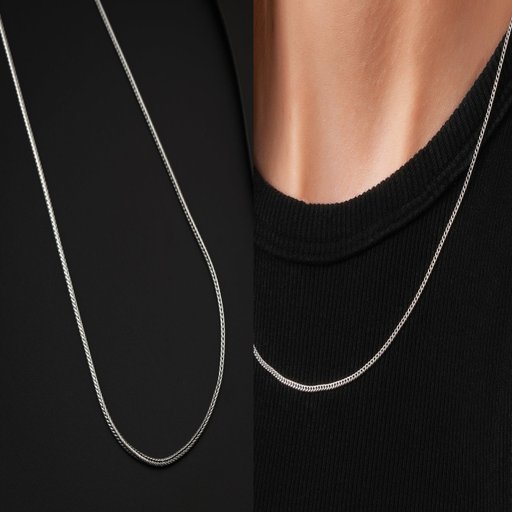 Silver Pendants 18 Inch Chains for Women & Girls