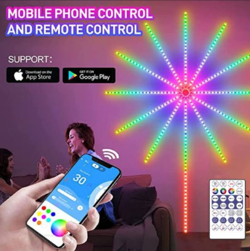 RGB FIREWORKS LIGHTS 