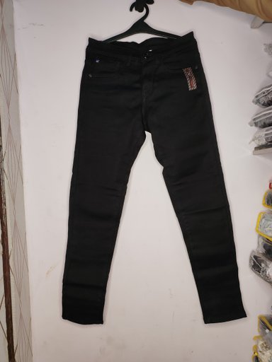 Men's Jet Black Slim Fit Stretchable Denim Jeans | Mid-Rise Casual Pants