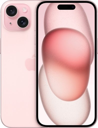 Apple iPhone 15 (256GB) - High Storage Edition with A16 Bionic Chip (pink)