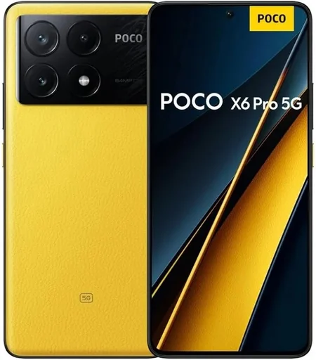 Poco X6 Pro 5G 256+8GB yellow