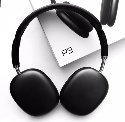 P9 Wireless Bluetooth Headphones - Premium Sh0001 Hi-Fi Stereo Sound, Deep Bass & 10H Playtime (Black)