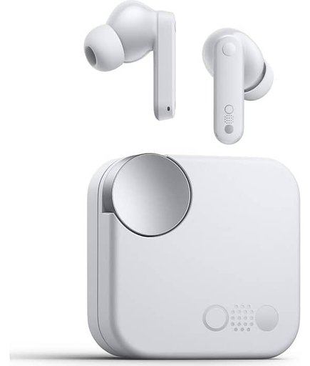 CMF by Nothing Buds | 42dB Active Noise Cancellation (ANC) True Wireless Earbuds | 12.4mm Bio-Fibre Driver with Ultra Bass | Available in Orange, Dark Grey & White 1year brand warranty