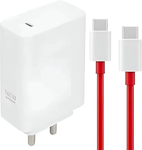 OnePlus SuperVOOC 160W Fast Charger | Ultra-High Speed Power Adapter | USB-C PD Charging for OnePlus Smartphones & Laptops | Rapid Charge Technology
