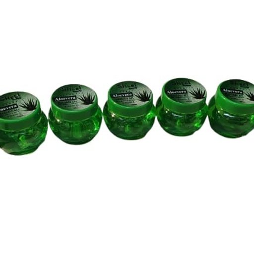 Sheel Beauty Aloevera Massage Gel for Face & Skin Hydration | Cooling Skin Care Aloe Gel | Daily Use Moisturizing & Soothing Gel (pack of 5)