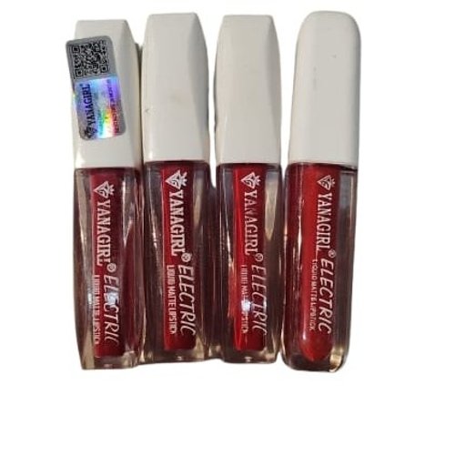 Vangirl Electric Liquid Matte Lipstick – Long Lasting Waterproof Smudge Proof Lip Color for Women & Girls (Pack of 4)