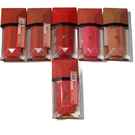 Matte Liquid Lipstick – Waterproof & Long Lasting (pack of 6)