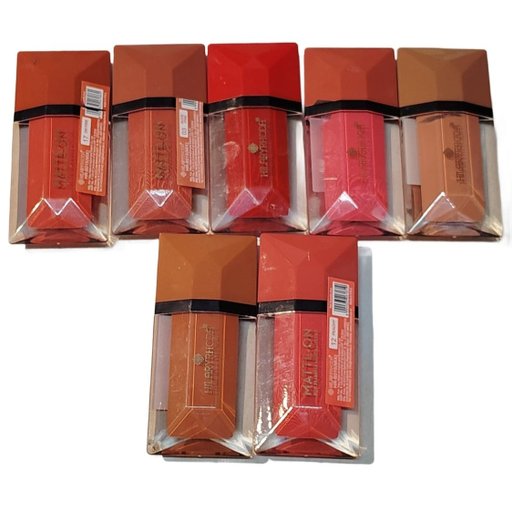 Matte Liquid Lipstick Set for Women – Long Lasting, Waterproof & Smudge Proof | Highly Pigmented Lip Colors (Nude, Red, Pink, Brown Shades) (pack of 7)