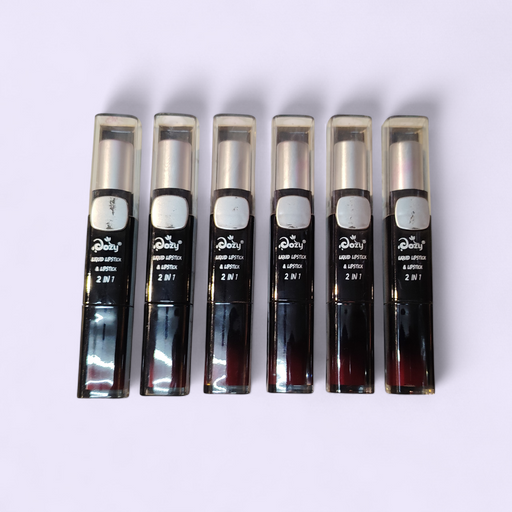2 in 1 Liquid Lipstick Matte & Gloss | Long Lasting Waterproof Lipstick for Women
