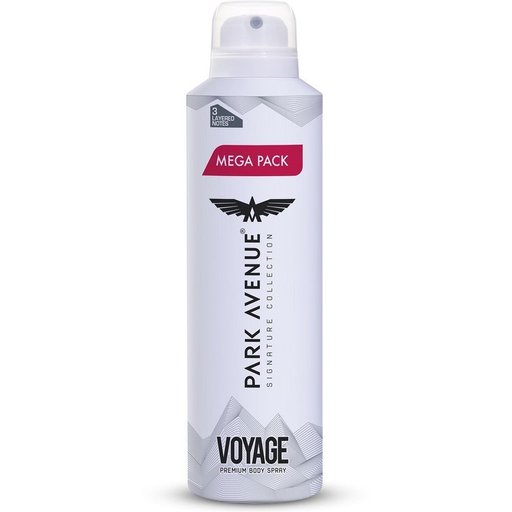 Park Avenue Voyage Signature Collection Premium Body Spray for Men - Mega Pack (Long Lasting Fragrance)