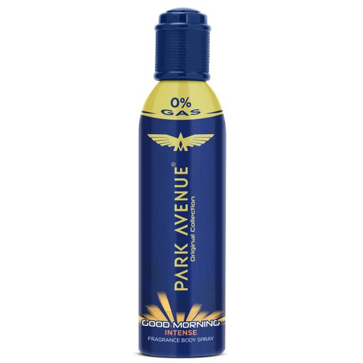 Park Avenue Good Morning Intense Fragrance Body Spray for Men - 0% Gas | Long Lasting Freshness (Original Collection)